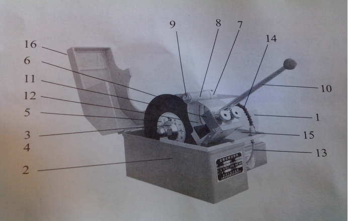 金相試樣手動切割機 YQ-2A(圖1) 1-211129105342447.png