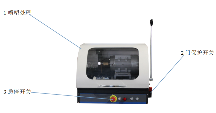 金相試樣手動切割機YSQ-60(圖3) 1-2111291J132391.png